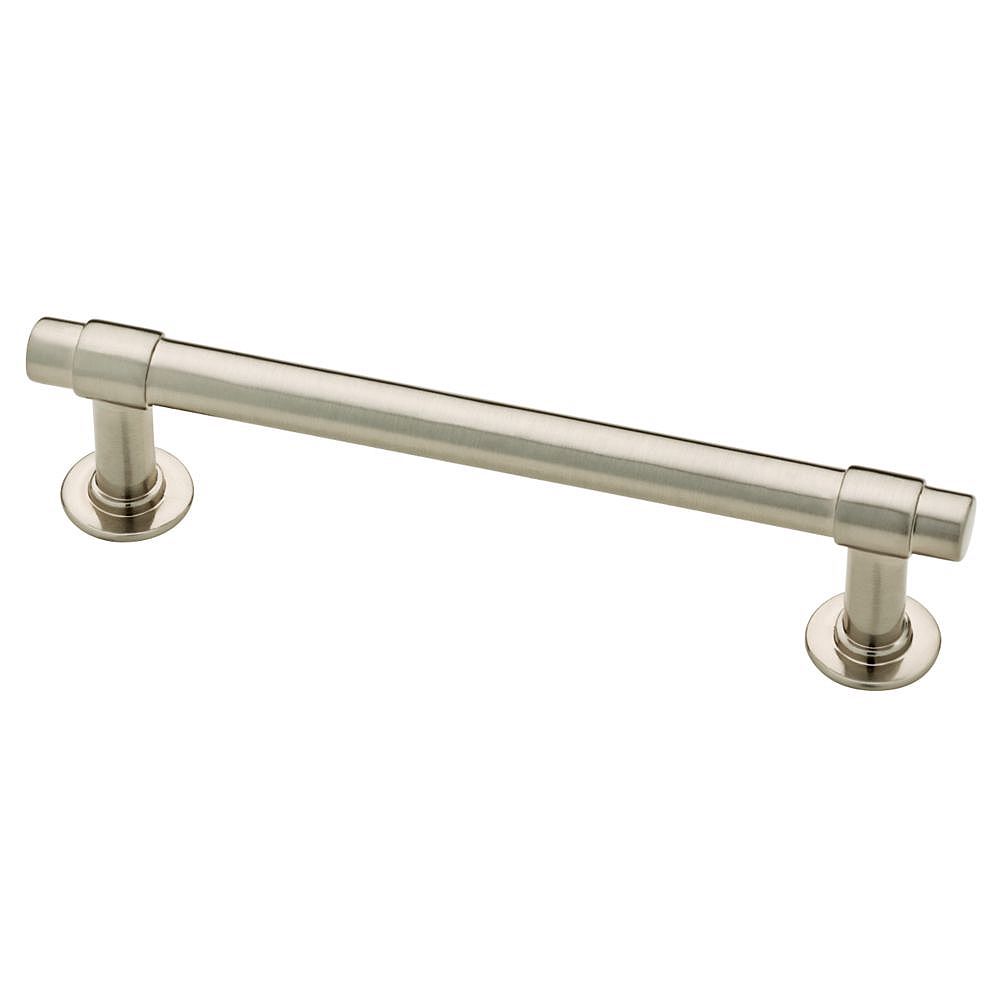 Liberty Essentials Francisco 4 inch (102mm) Satin Nickel Pull