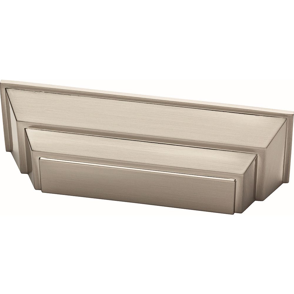 Liberty Classic Square 3inch (76mm) Satin Nickel Cup Pull The Home Depot Canada
