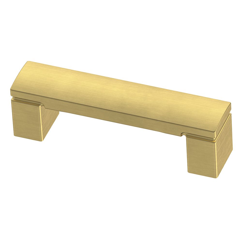 Liberty Simply Geometric 3 inch (76mm) Brushed Brass Cabinet Pull | The ...