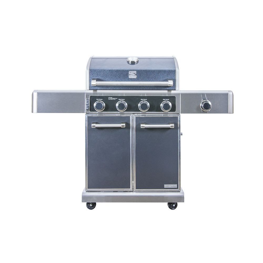 Kenmore Elite 4 Burner plus Side BurnerMetallic Gun Metal Finish (Pre