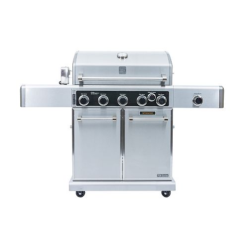 Kenmore Elite 5 Burner plus Searing Side Burner, Rear Burner with Rotisserie Kit (Pre-Assembled)