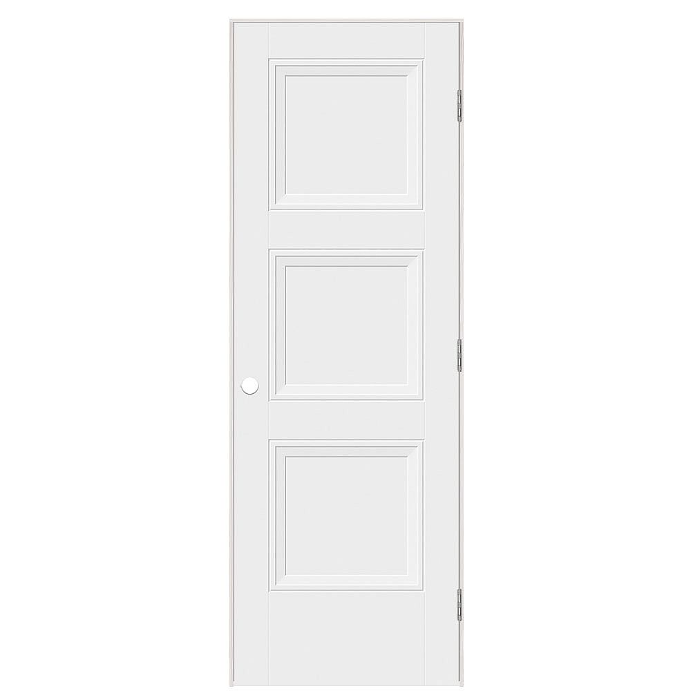 Masonite 28inch x 80inch Livingston Right Hand Interior Pre hung Door The Home Depot Canada