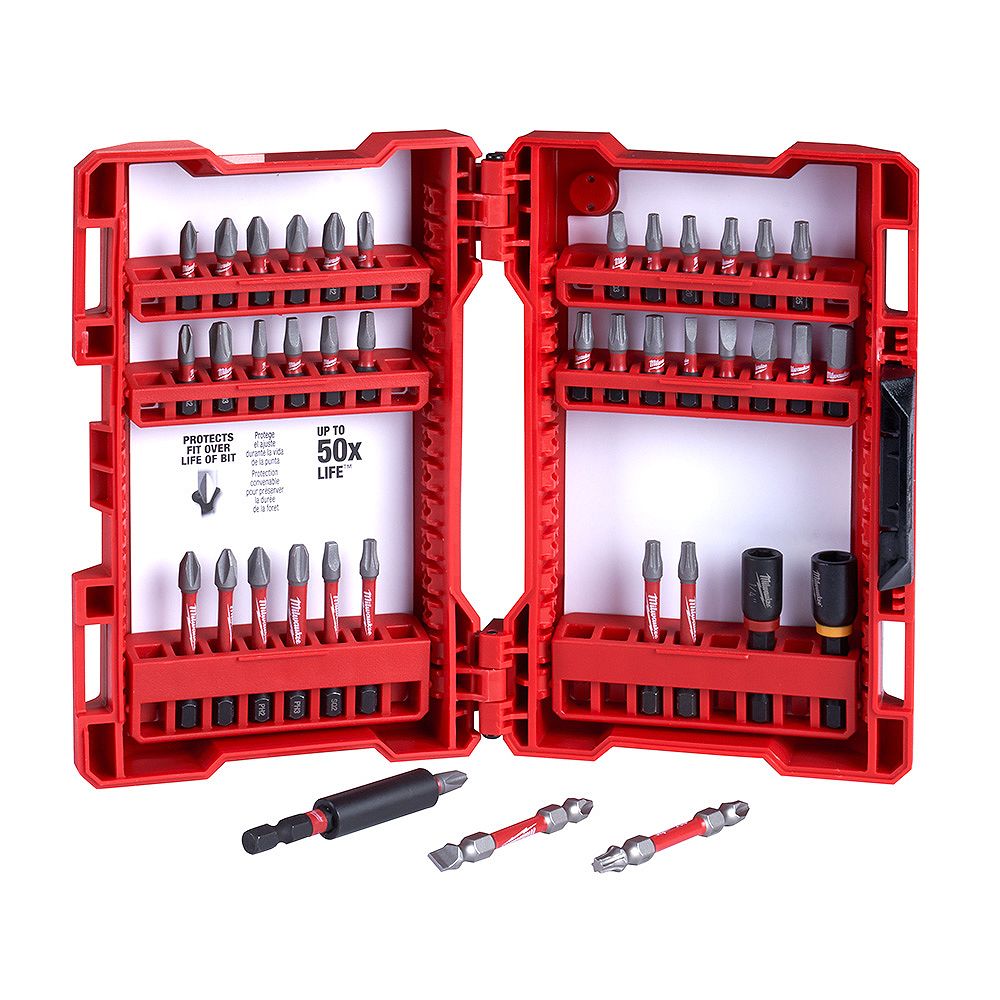 Milwaukee Tool SHOCKWAVE IMPACT DUTY Driver Bit Set (40Piece) The