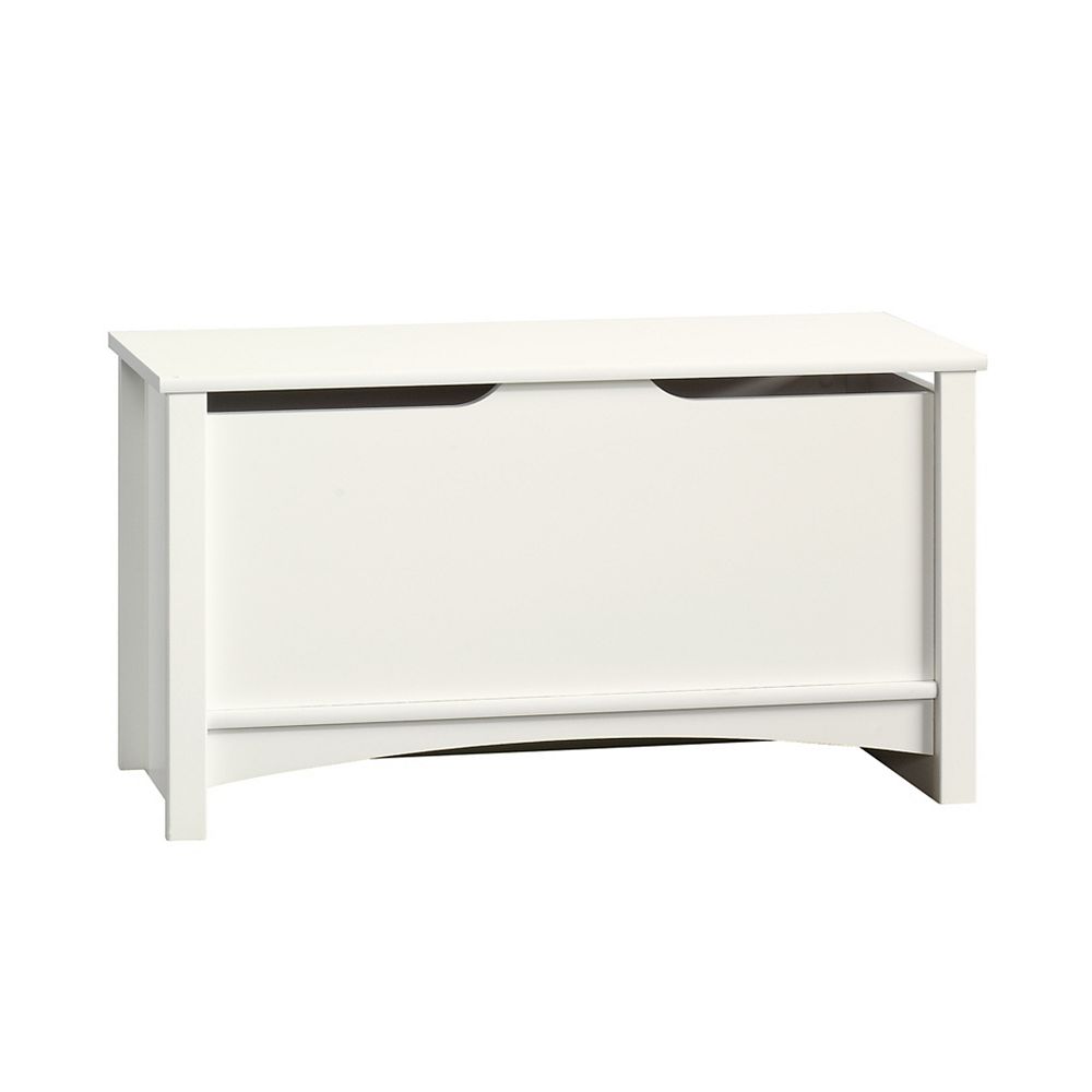 Sauder Woodworking Company Shoal Creek Storage Chest In Soft White The Home Depot Canada