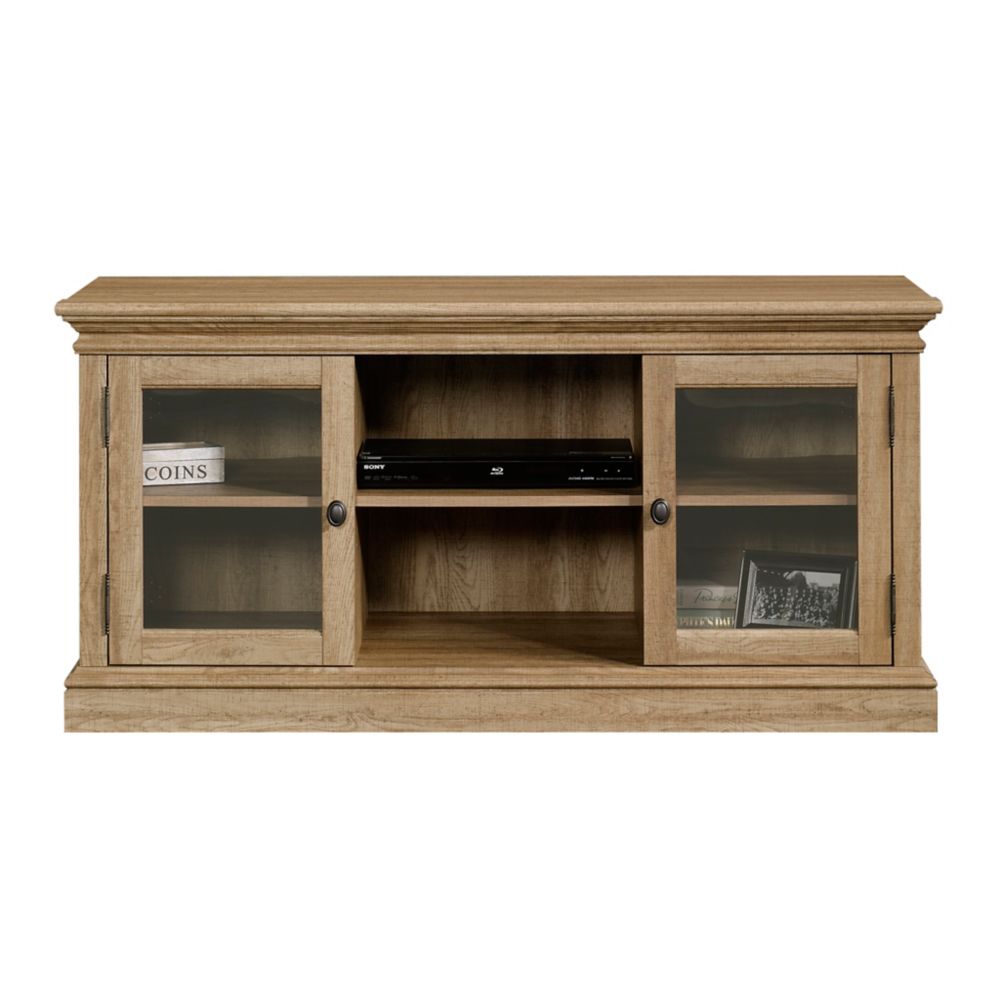 Sauder Woodworking Company Barrister Lane Credenza in Scribed Oak The