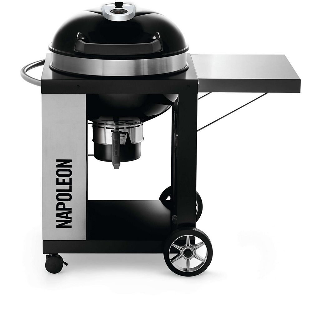 Napoleon PRO Charcoal Kettle BBQ with Cart The Home Depot Canada