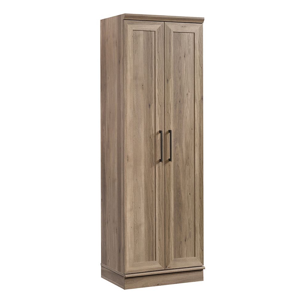 Sauder Woodworking Company Homeplus Storage Cabinet In Salt Oak The Home Depot Canada