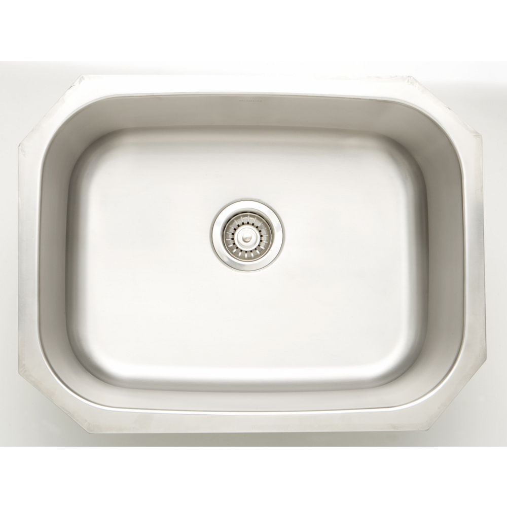 American Imaginations 30 Inch W Single Bowl Undermount Kitchen Sink For A Wall Mount Drill The Home Depot Canada