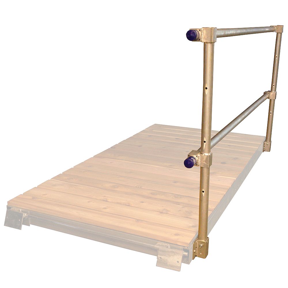 Patriot Docks 8 ft. Marine Handrail Assembly The Home Depot Canada