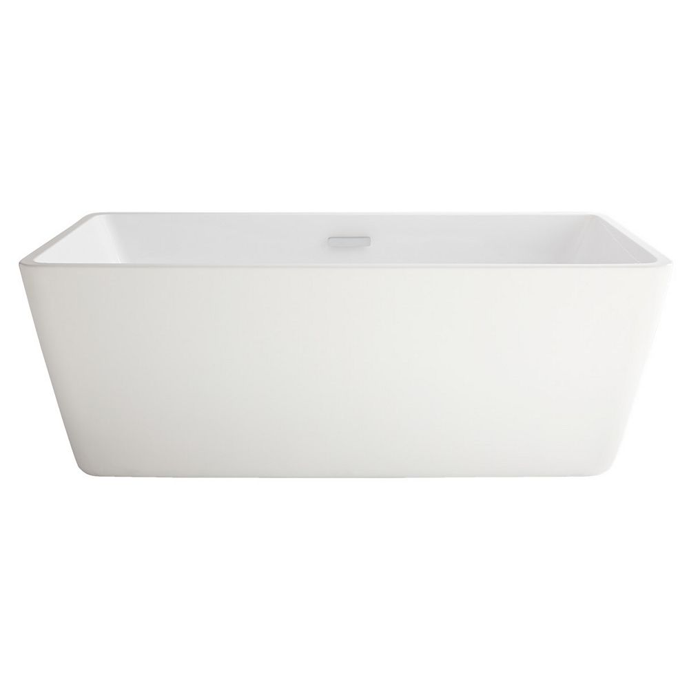 American Standard Sedona Loft Freestanding Soaking Tub in White The