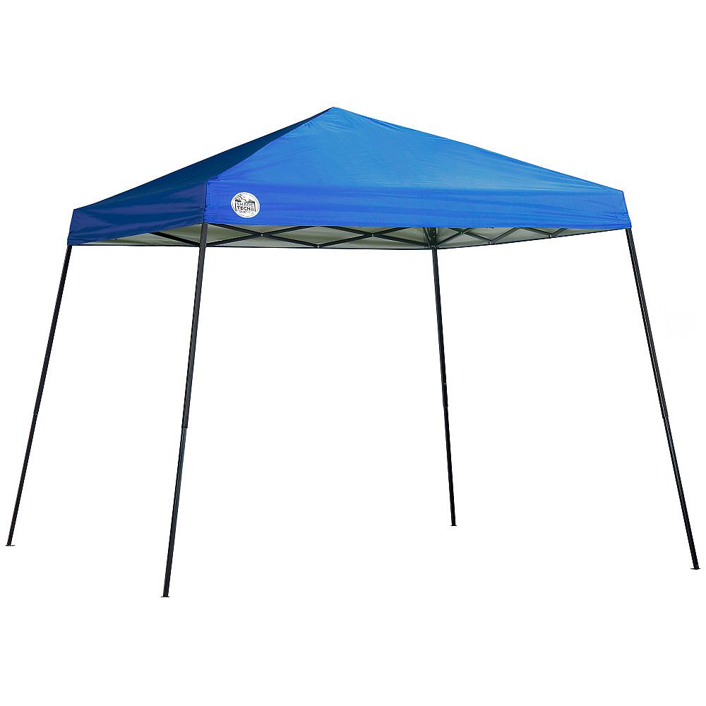 Shade Tech ST64 10 X 10 ft. Slant Leg Canopy Blue The Home Depot Canada