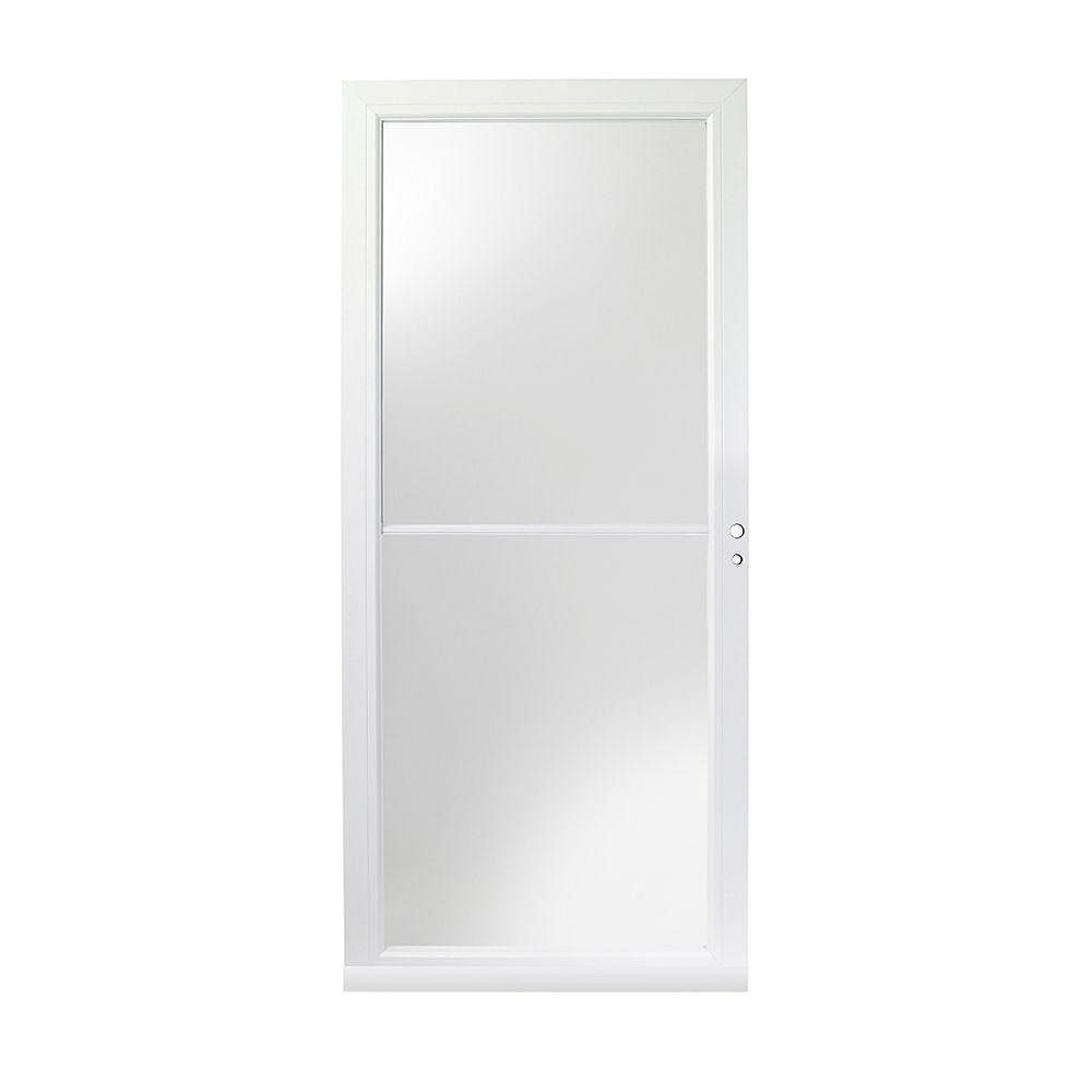 Andersen 4000 Series 32Inch Full View Retractable Storm Door In White