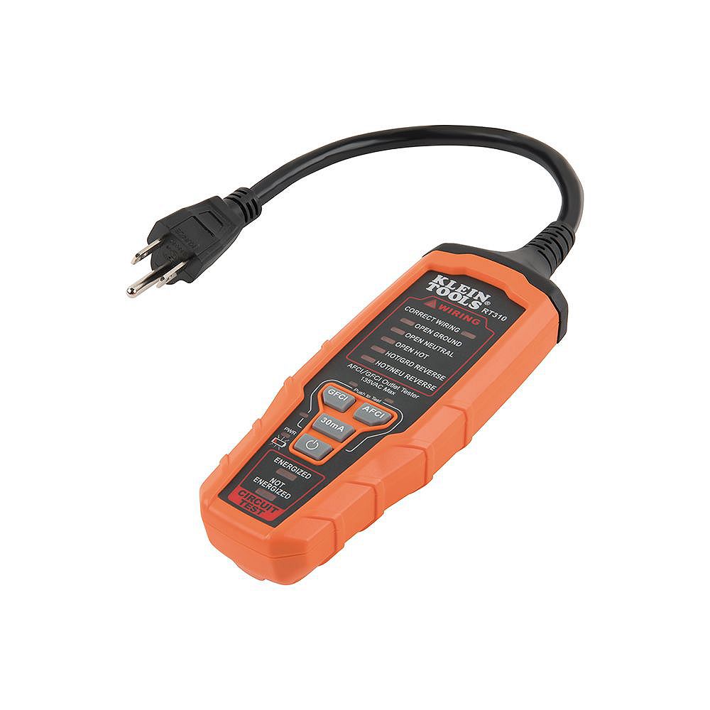 Klein Tools AFCI /GFCI Outlet Tester The Home Depot Canada