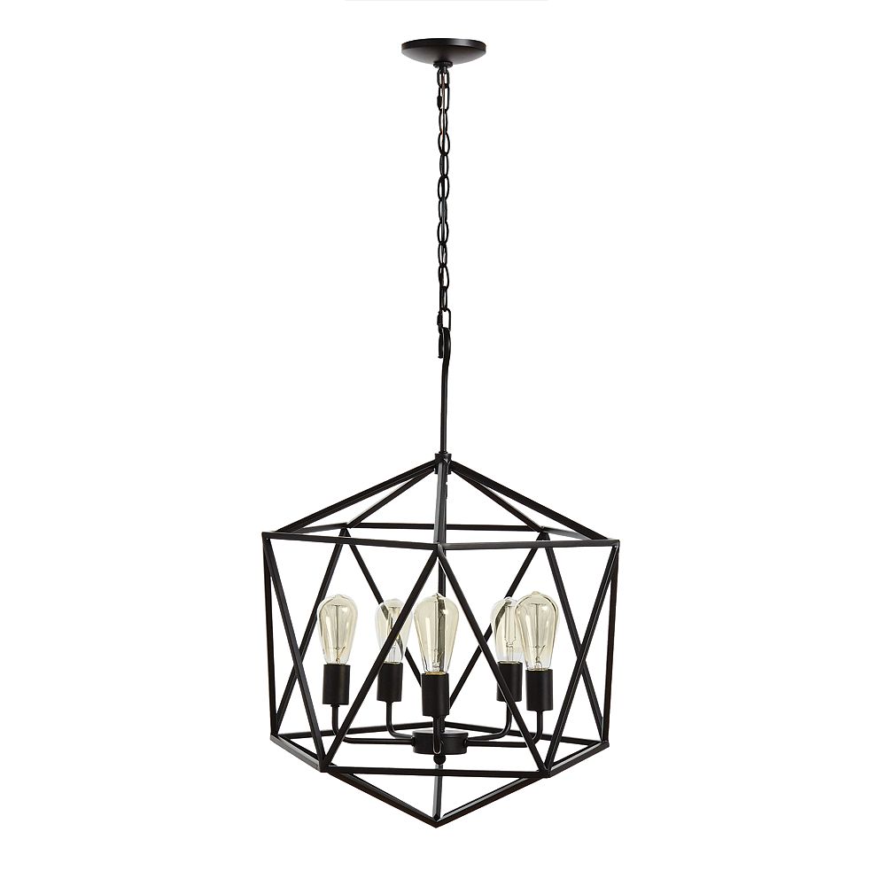 Home Decorators Collection 5 Light Pendant The Home Depot Canada