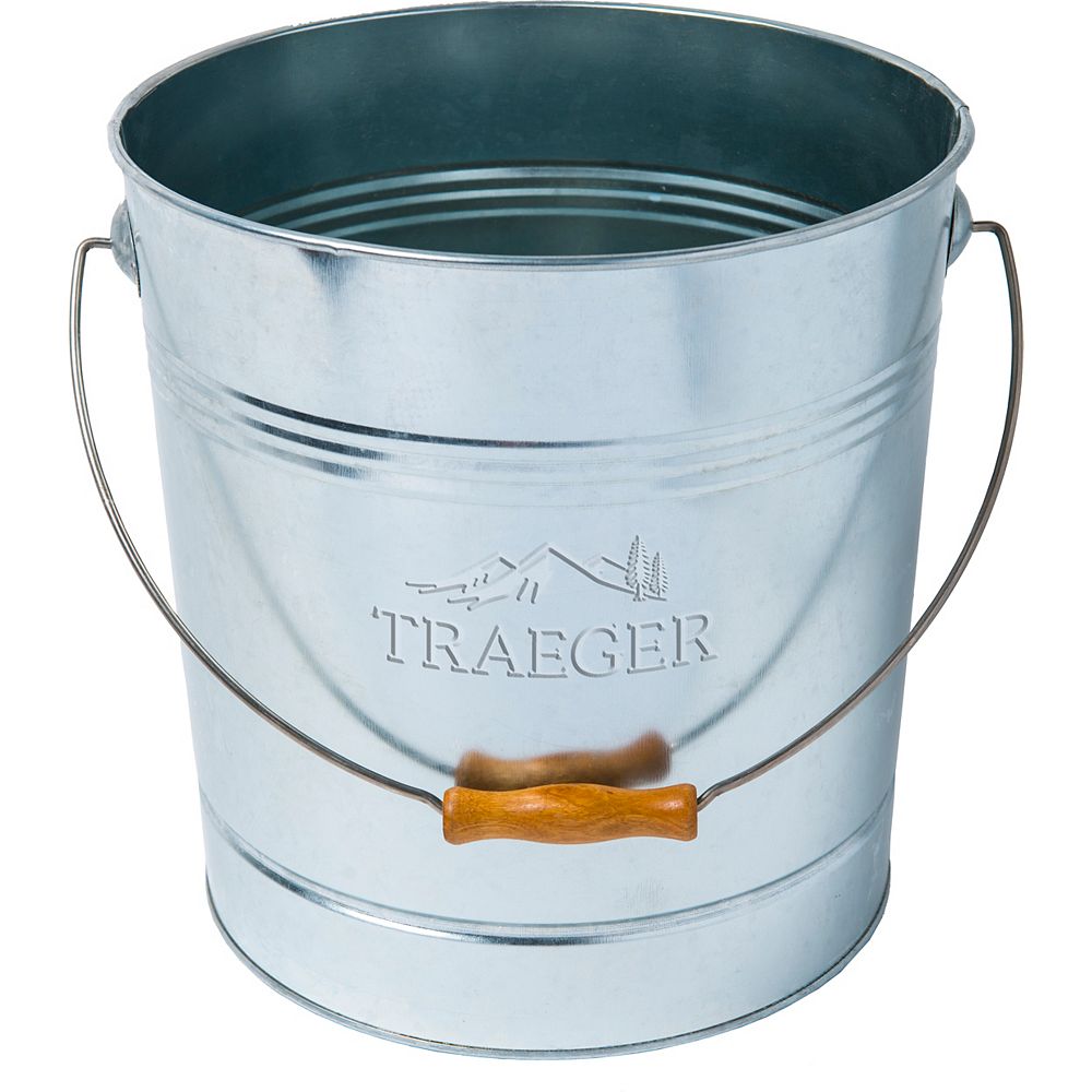 Traeger 20 lbs. Pellet Metal Storage Bucket The Home Depot Canada