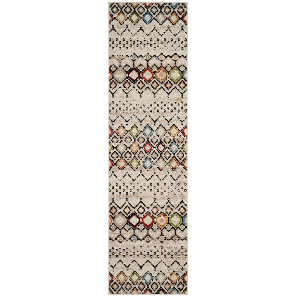 Safavieh Amsterdam Susan Ivory / Multi 2 ft. 3inch x 6 ft. Indoor