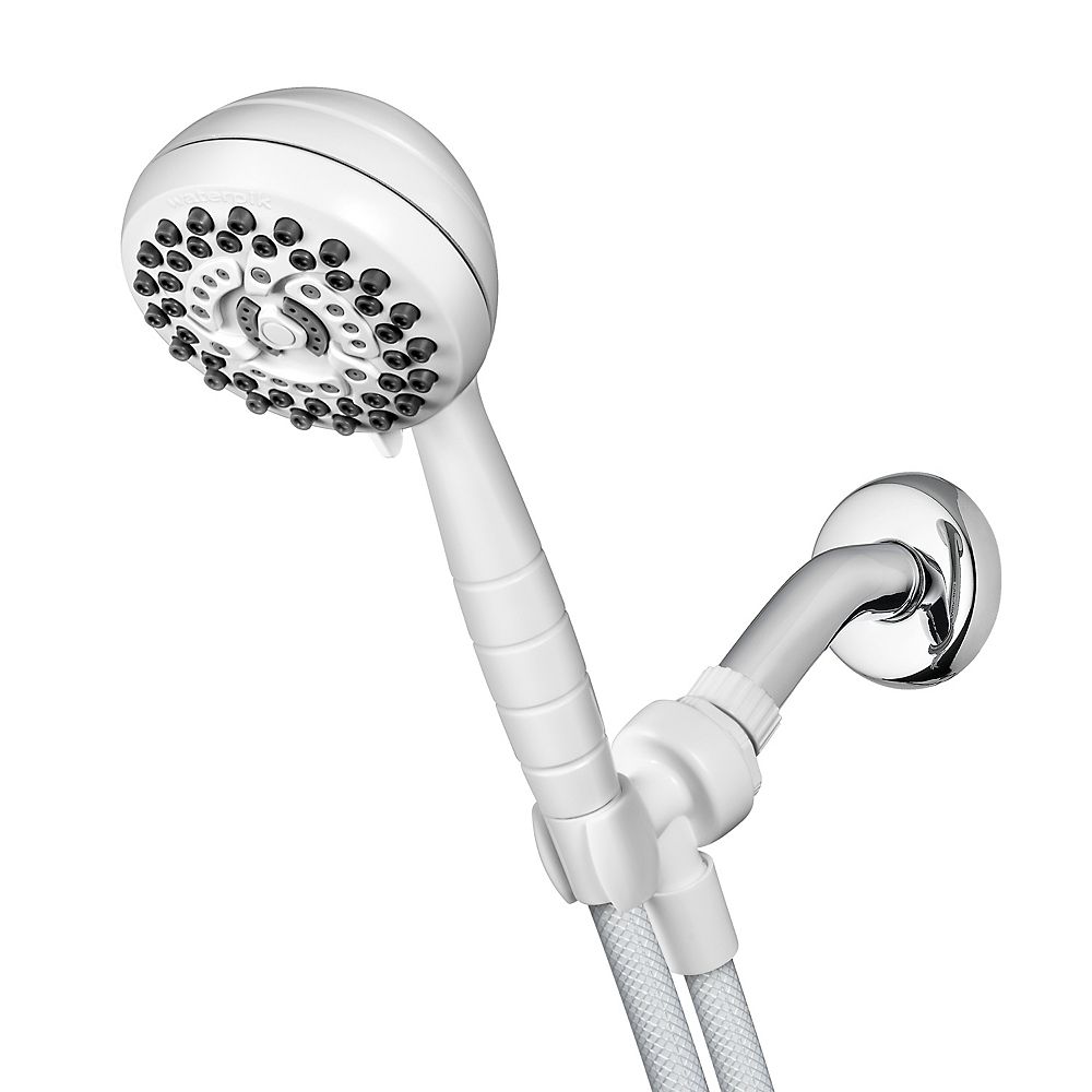 Waterpik 7 Spray PowerPulse Massage Hand Held Shower Head in White