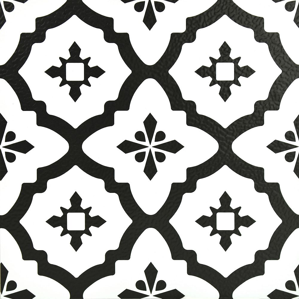 Floorpops Comet 12 Inch X L Stick Vinyl Tile Flooring 20 Sq Ft Pack The Home Depot Canada Floorpops Comet 12 Inch X L