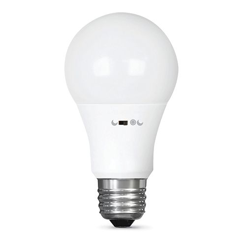 IntelliBulb Motion Activated 60-Watt Equivalent A19 90+ CRI LED Light Bulb Soft White (2700K)