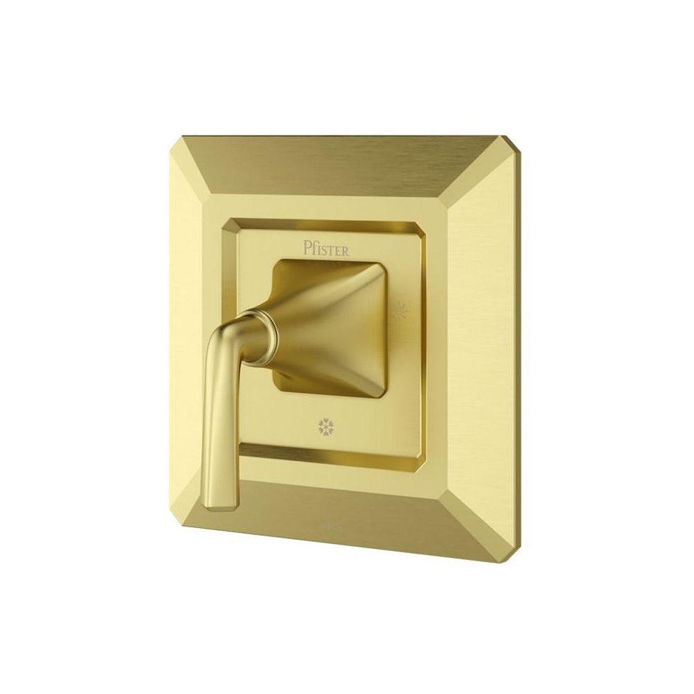 Pfister Park Avenue Valve Trim Brushed Gold The Home Depot Canada
