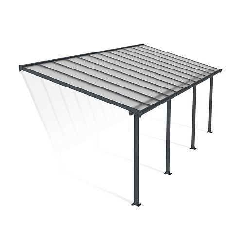 Olympia Patio Cover System 10 ft. x 24 ft. - Grey