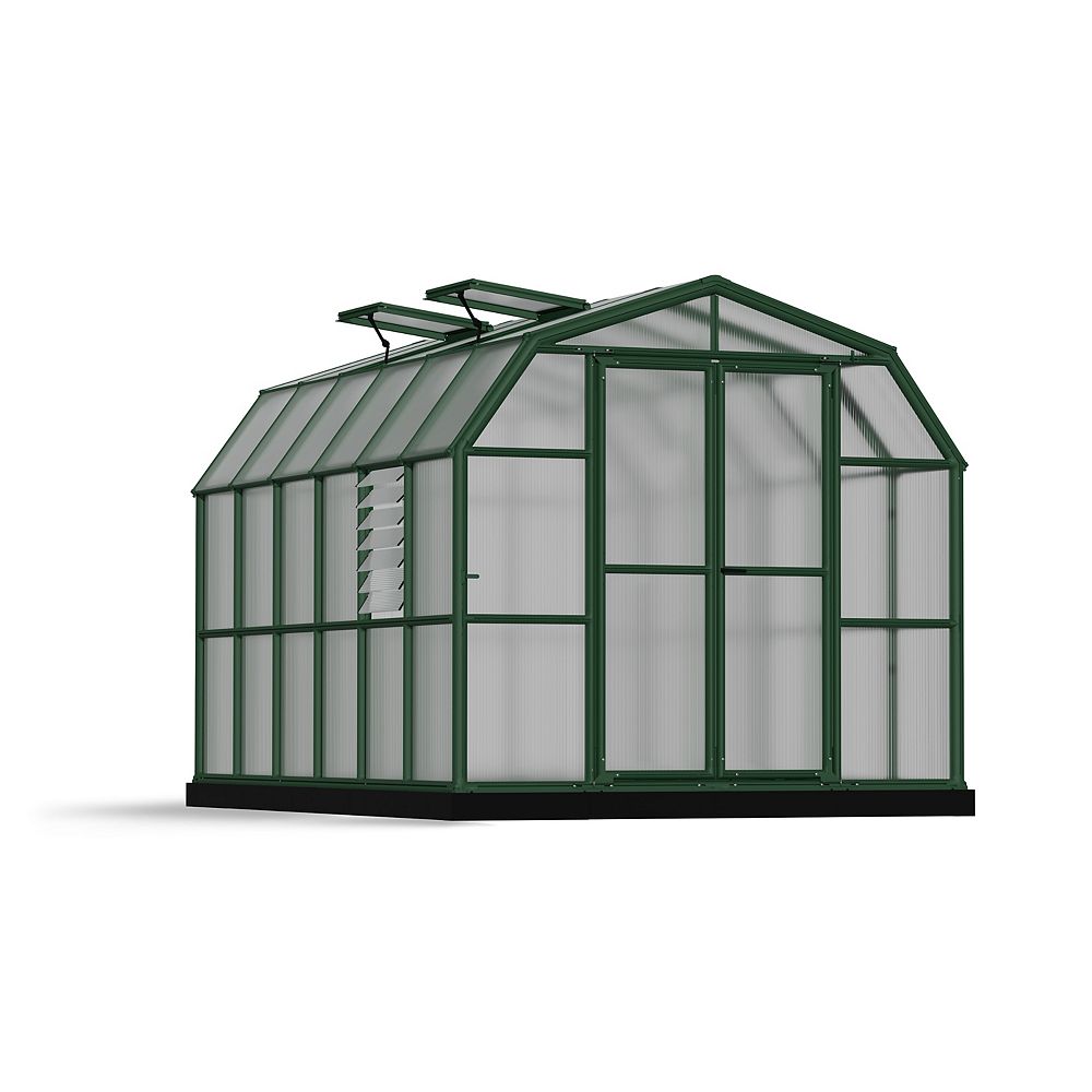 RION 8 ft. x 12 ft. Prestige Greenhouse The Home Depot Canada