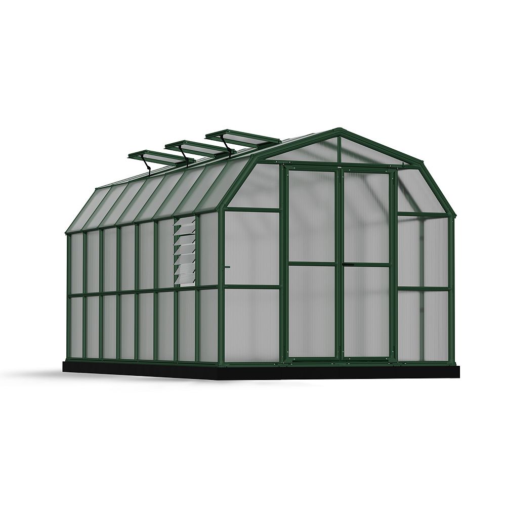 RION 8 ft. x 16 ft. Prestige Greenhouse The Home Depot Canada