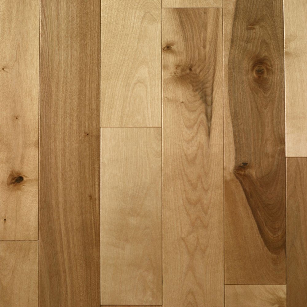 Mono Serra Birch Rustic Natural ¾ Inch T X 2 ¼ W Varying Length Solid Hardwood Floo The Home Depot Canada Mono Serra Birch Rustic Natural ¾ Inch