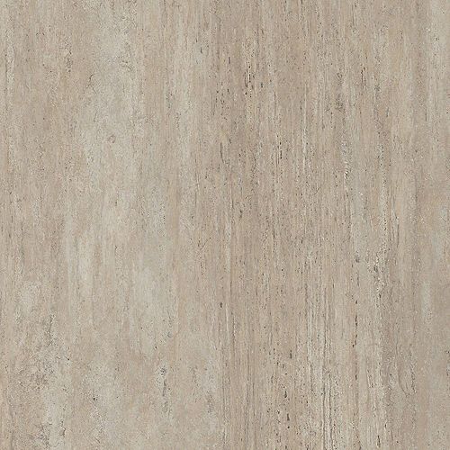 Sample - New Travertine Luxury Vinyl Flooring, 5-inch x 6-inch