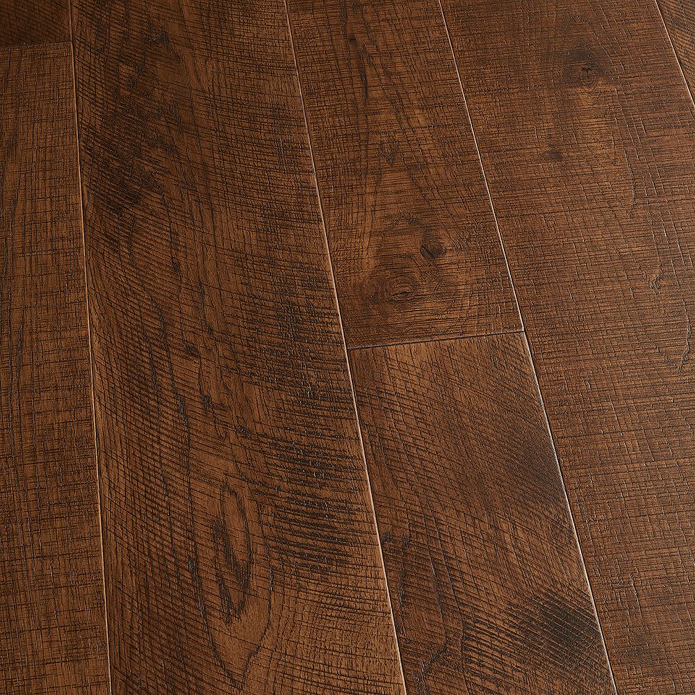 Malibu Wide Plank Hickory Sunset 3 8 Inch X 4 And 6 Varying Length Eng Click Hardw The Home Depot Canada Malibu Wide Plank Hickory Sunset 3 8