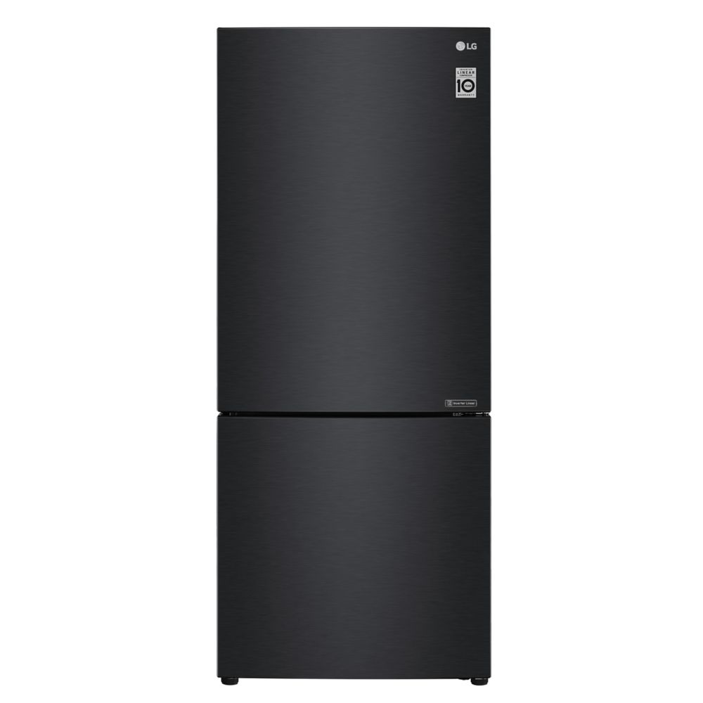 lg matte black stainless steel refrigerator