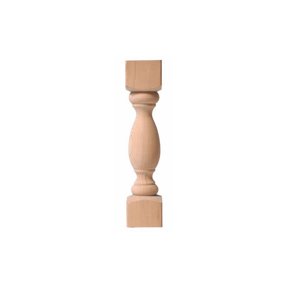 Colonial Elegance Hemlock Baluster 1 5/8 X 1 5/8 X 12 | The Home Depot ...