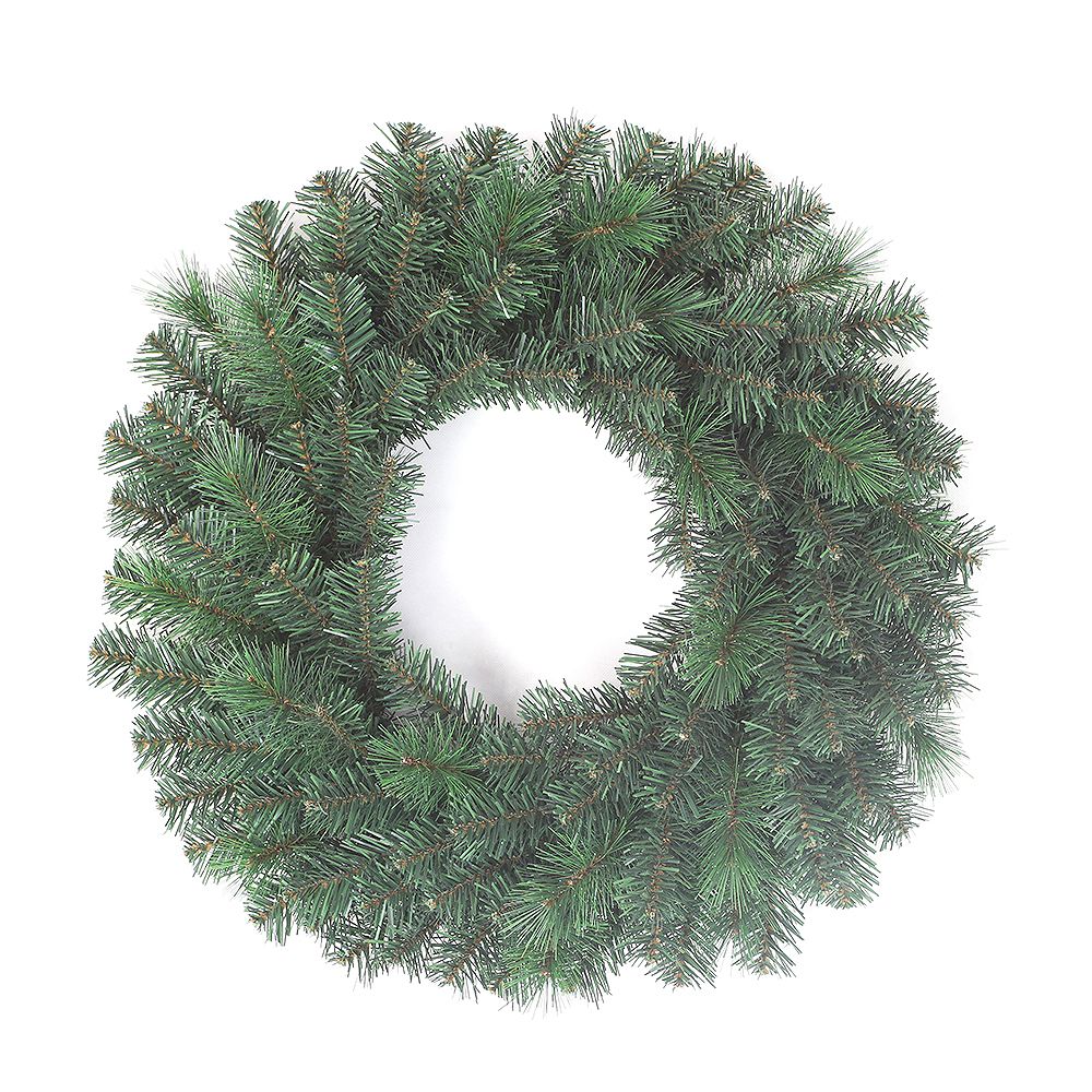 Home Accents 26inch Mixed Pine Christmas Wreath The Home Depot Canada