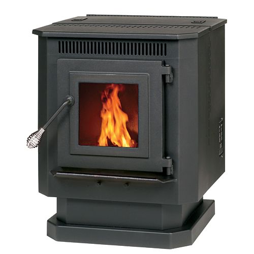 Pellet Stove with 40 lb. Hopper for up to 1500 sq. ft. Spaces