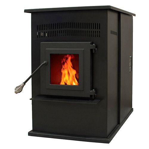 "Pellet Stove, 2,200 Sq. Ft."