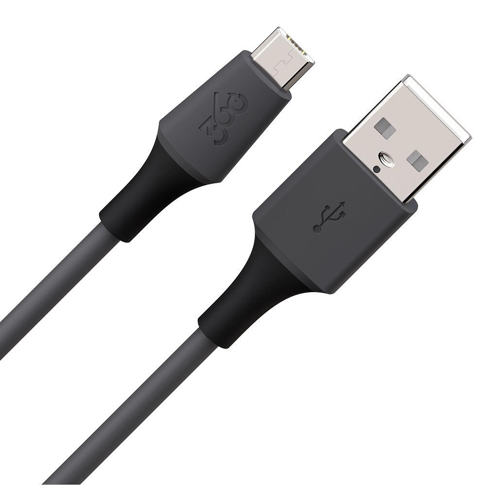 360 Electrical Infuse Micro USB to USBA Premium Charging Cable (3ft