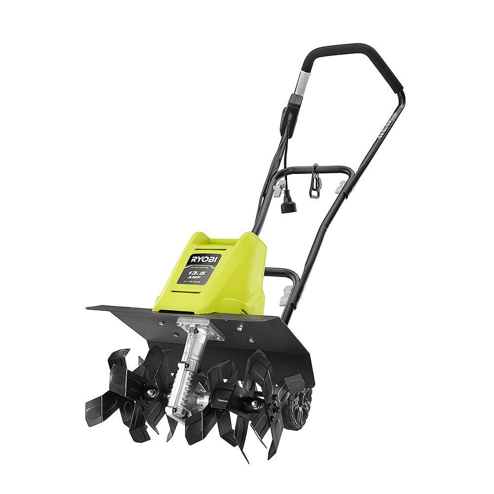 RYOBI 16-Inch 13.5 Amp Corded Cultivator | The Home Depot Canada