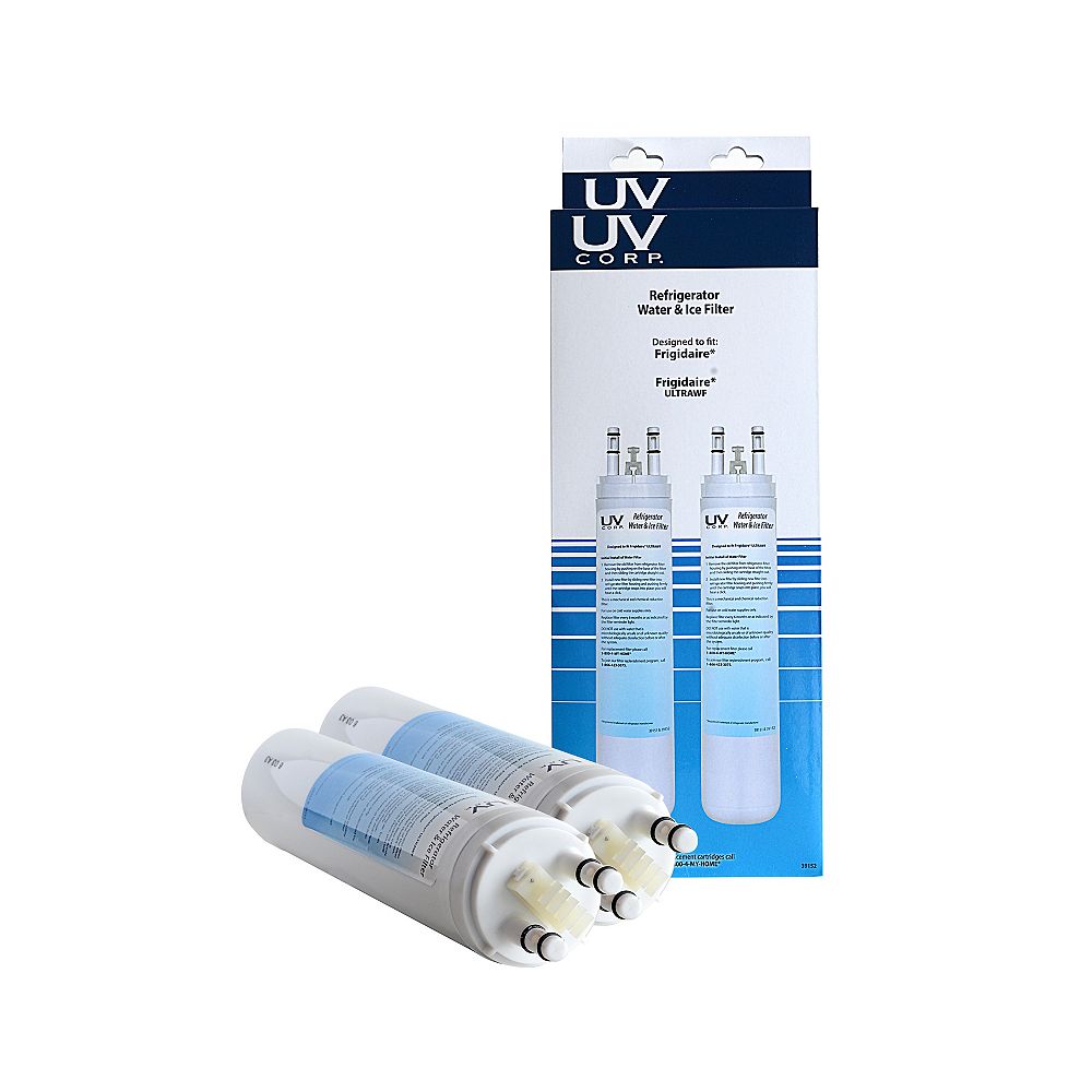 UV Corp 39152 Frigidaire ULTRAWF Replacement Refrigerator Water & Ice Filer 2 PK The Home