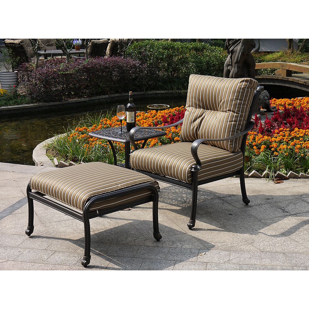 ONSIGHT Panacea Club Chair with Ottoman set | The Home Depot Canada