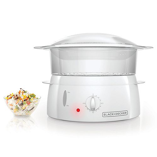 BLACK+DECKER 1 Tier Food Steamer