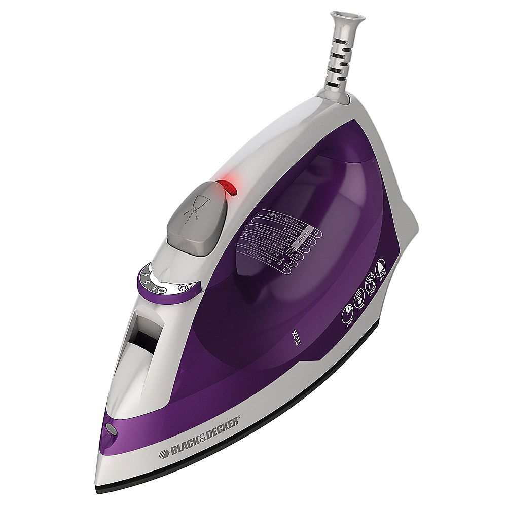 BLACK+DECKER Easy Steam Compact Steam Iron The Home Depot Canada