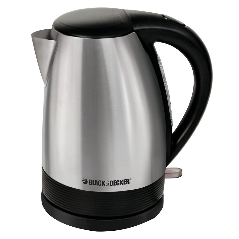black and decker glass kettle