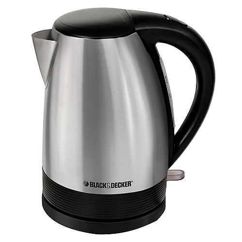 BLACK+DECKER 1.7L Stainless Steel Electric Kettle