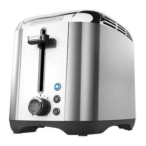 2 Slice Stainless Steel Toaster