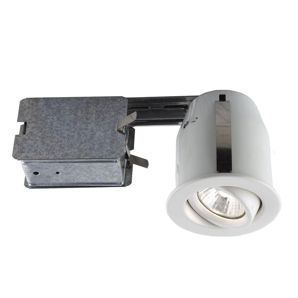 Bazz 3-inch White Recessed Halogen Lighting Kit | The Home Depot Canada