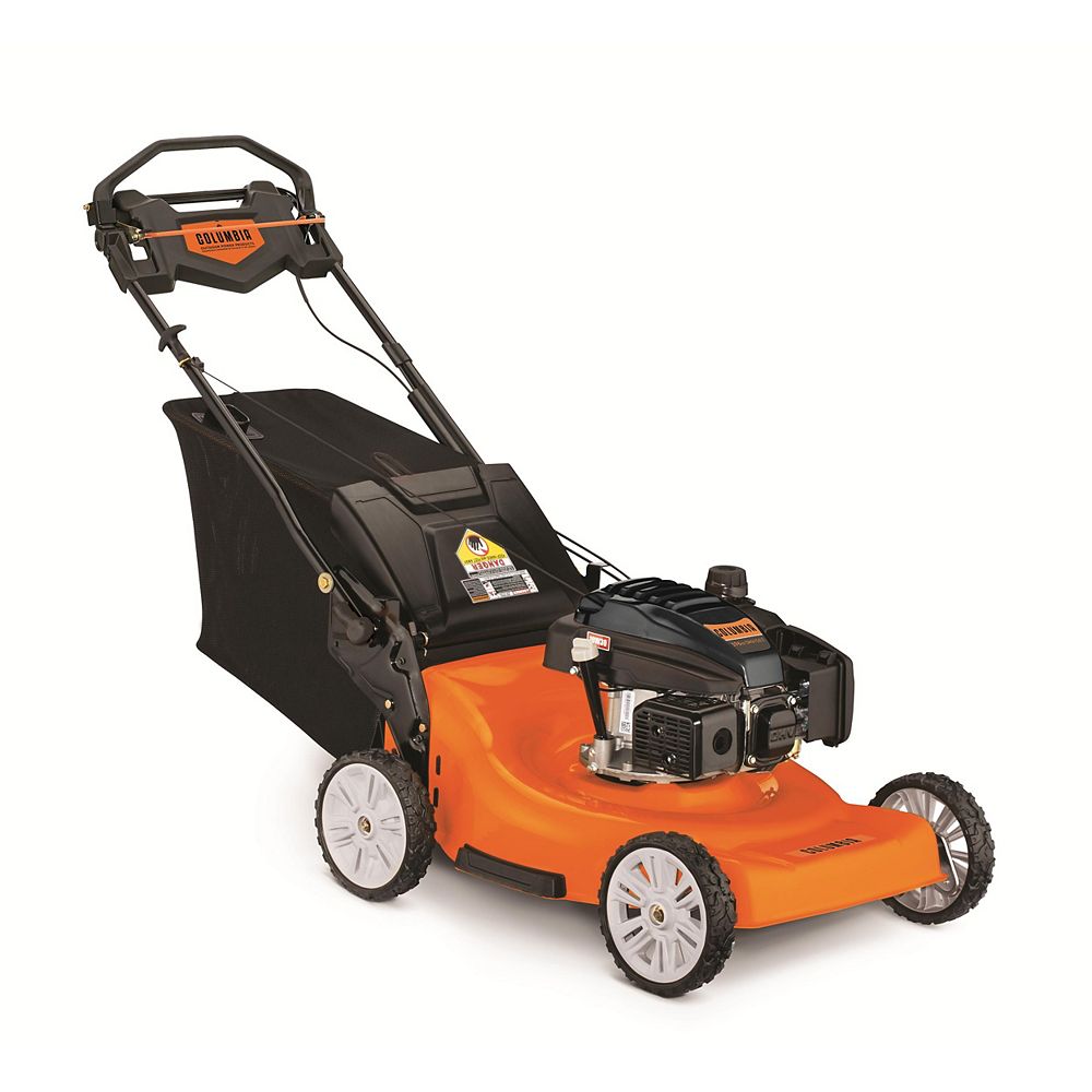 Columbia 23inch 2in1 Wide Cut SelfPropelled 196cc Engine Gas Lawn