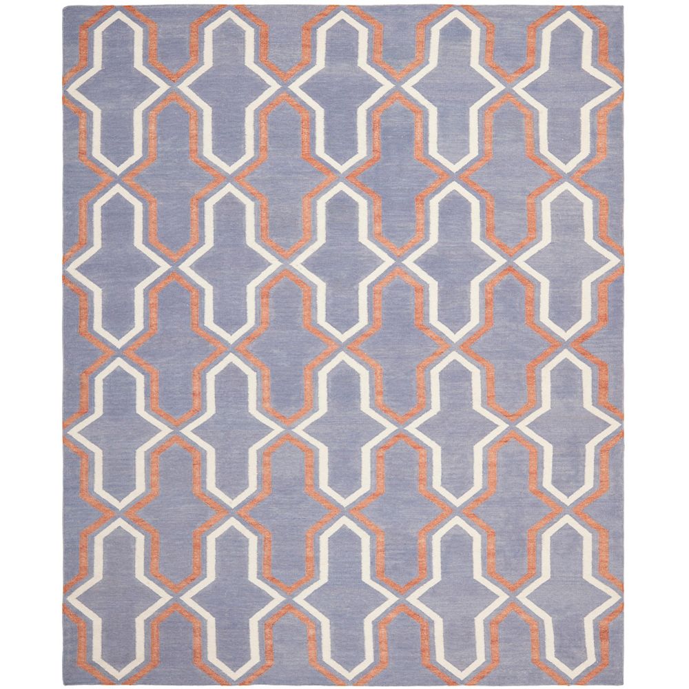 Safavieh Dhurries Ray Purple / Multi 8 ft. X 10 ft. Area Rug The Home Depot Canada