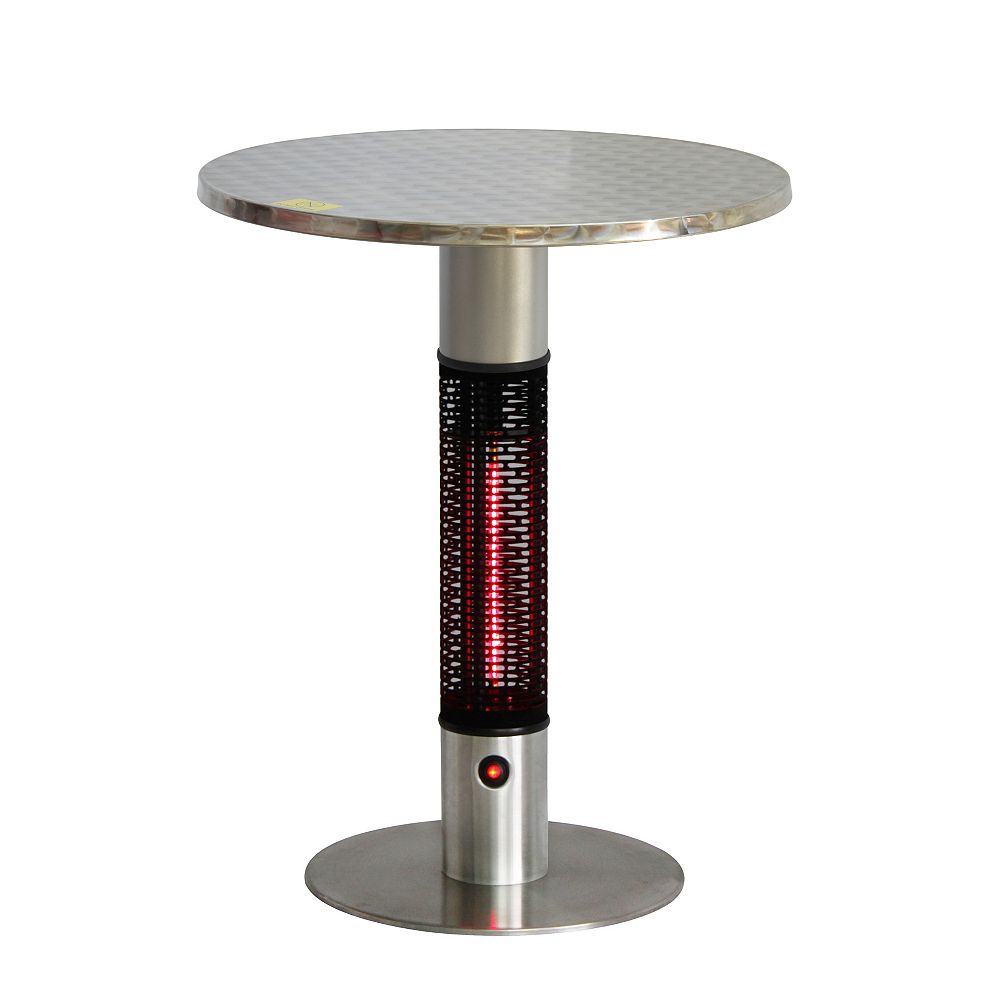 EnerG+ Infrared Electric Outdoor Heater Bistro Table The Home Depot