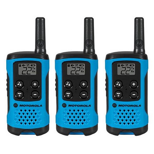 T100TMC Two-Way Radio, 3 Pack - Entry level Model