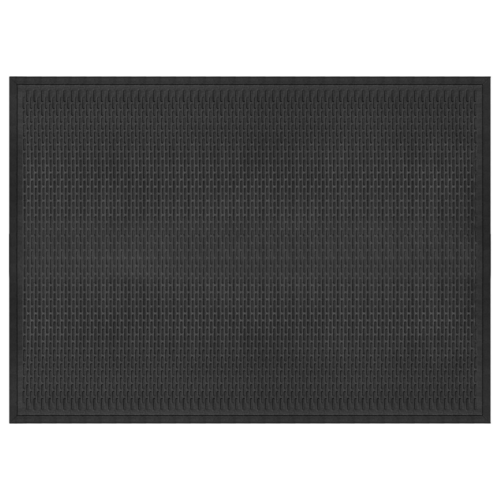 Multy Home Dash Black 4 Ft X 6 Heavy Duty Rectangular Rubber Door Mat The Depot Canada Heavy Duty Rectangular Rubber Door Mat